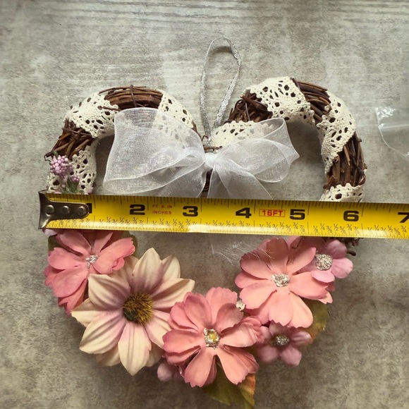 Pink and White Decorative Accents for Home Decor - Picture 4 of 4